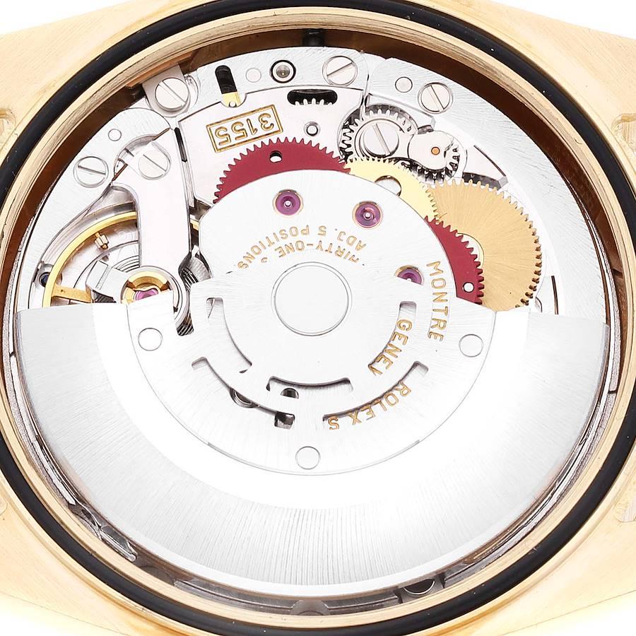 Rolex President Day-Date Gelbgold Diamant-Zifferblatt Herrenuhr 118238 Box Papiere 5