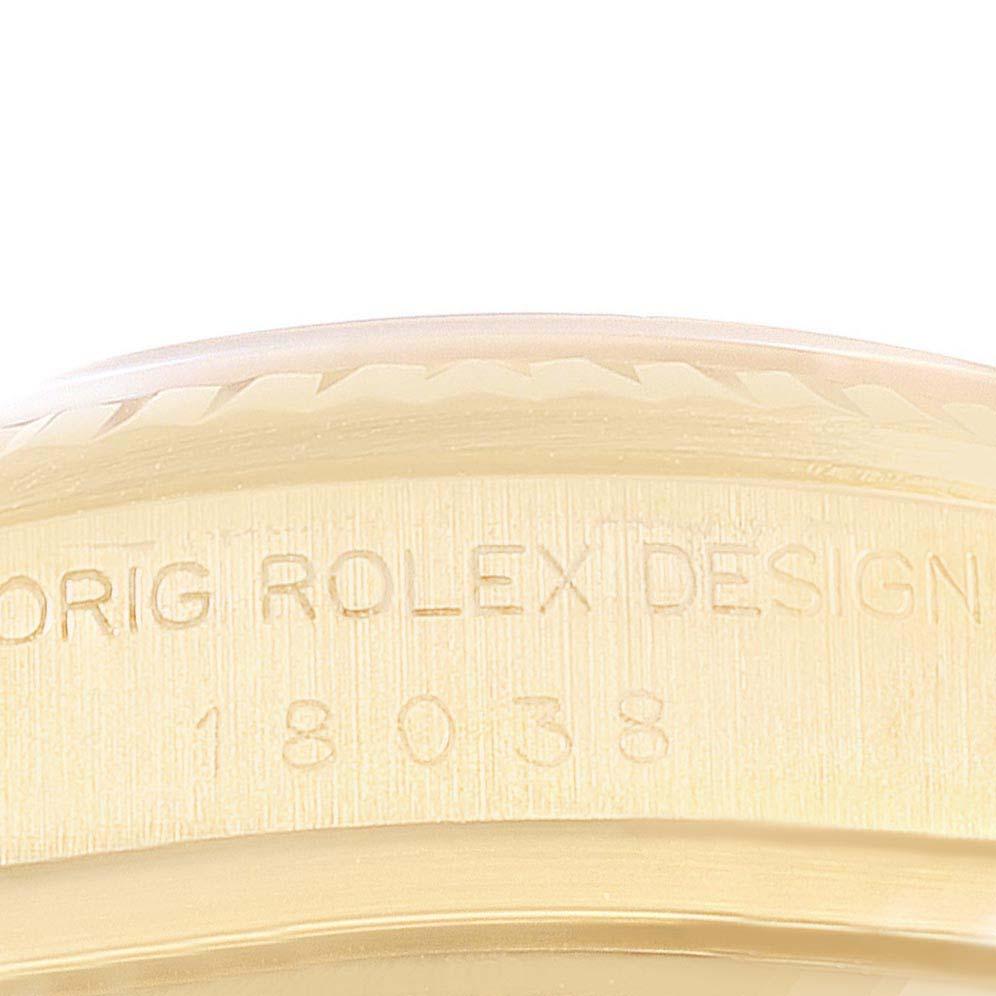 Rolex President Day-Date Montre pour hommes 18038 en vente 2