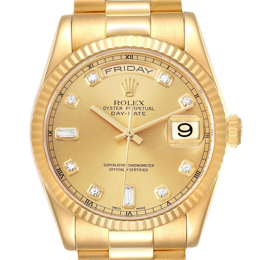 gold mens rolex watch