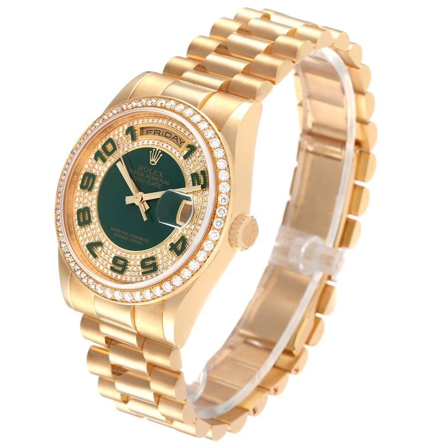 rolex herren grünes zifferblatt
