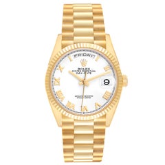 Rolex Day-Date Oro Giallo Orologio Uomo 128238 Scheda Scatola