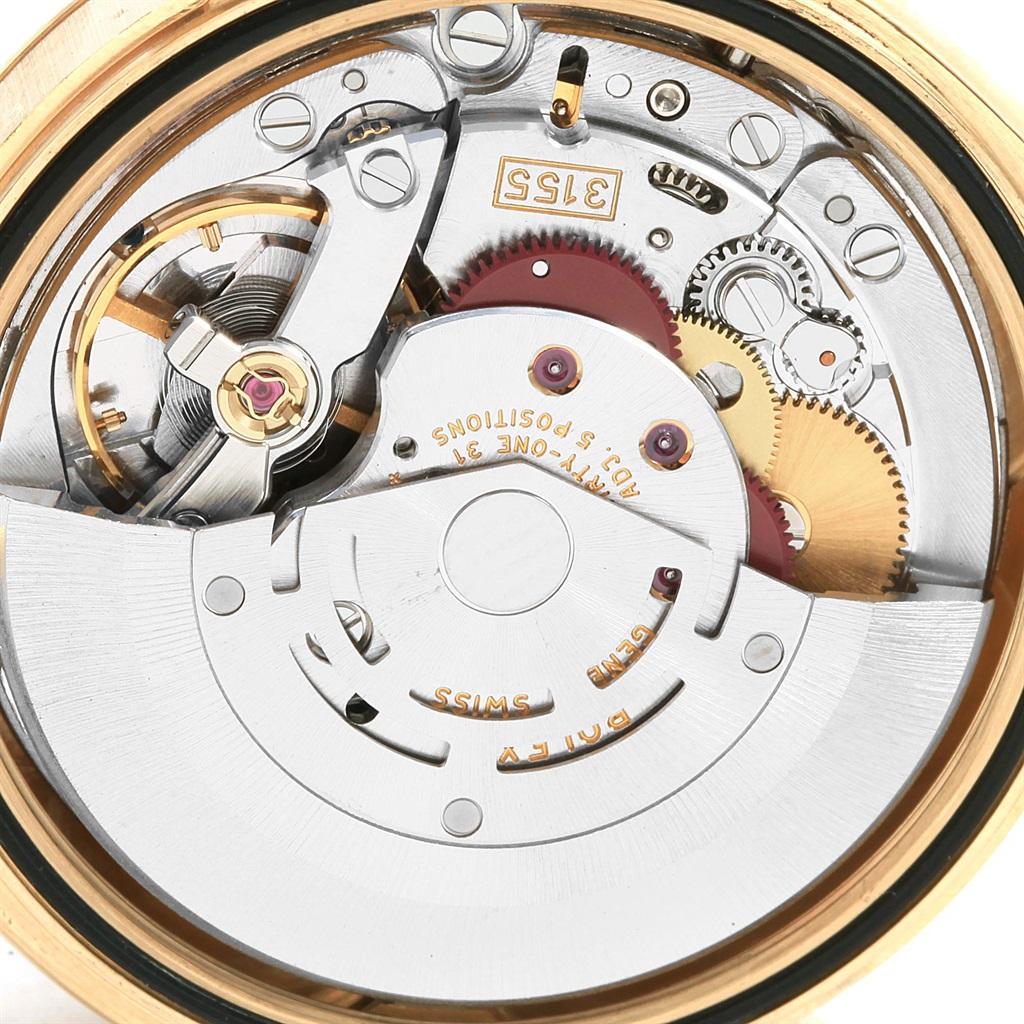 Rolex President Day-Date Yellow Gold Myriad Diamond Men's Watch 118388 For Sale 4