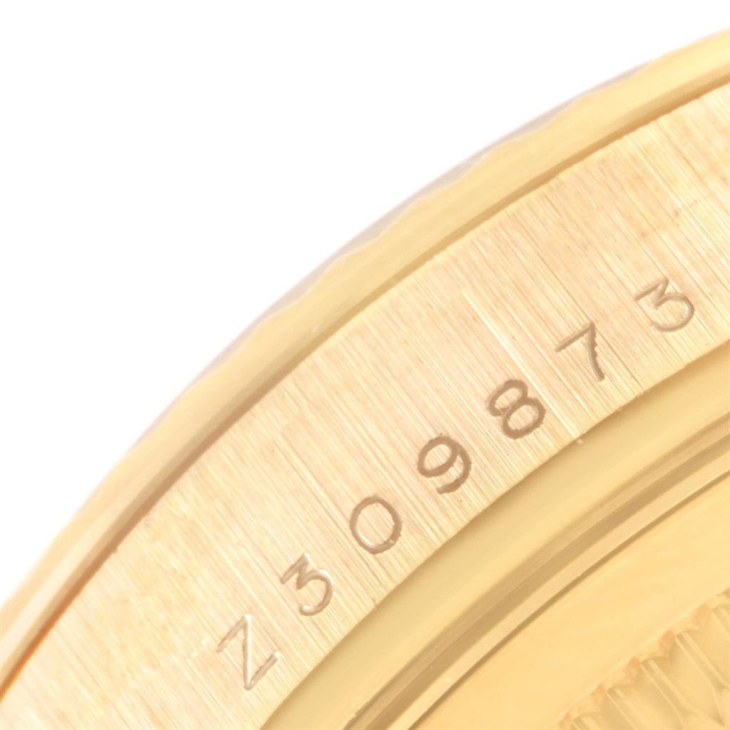 Rolex President Day-Date Yellow Gold Myriad Diamond Men's Watch 118388 For Sale 6
