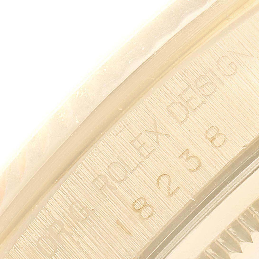 Rolex Montre President Day-Date en or jaune avec myriade de diamants pour hommes 18238 en vente 4