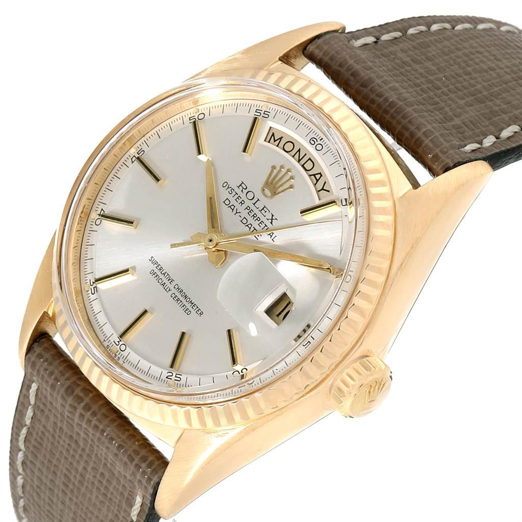 Rolex President Day-Date Yellow Gold Vintage Men's Watch 1803 For Sale 3