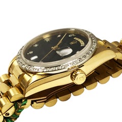 Rolex President Day Date Yellow Gold with Diamond Bezel and Dial