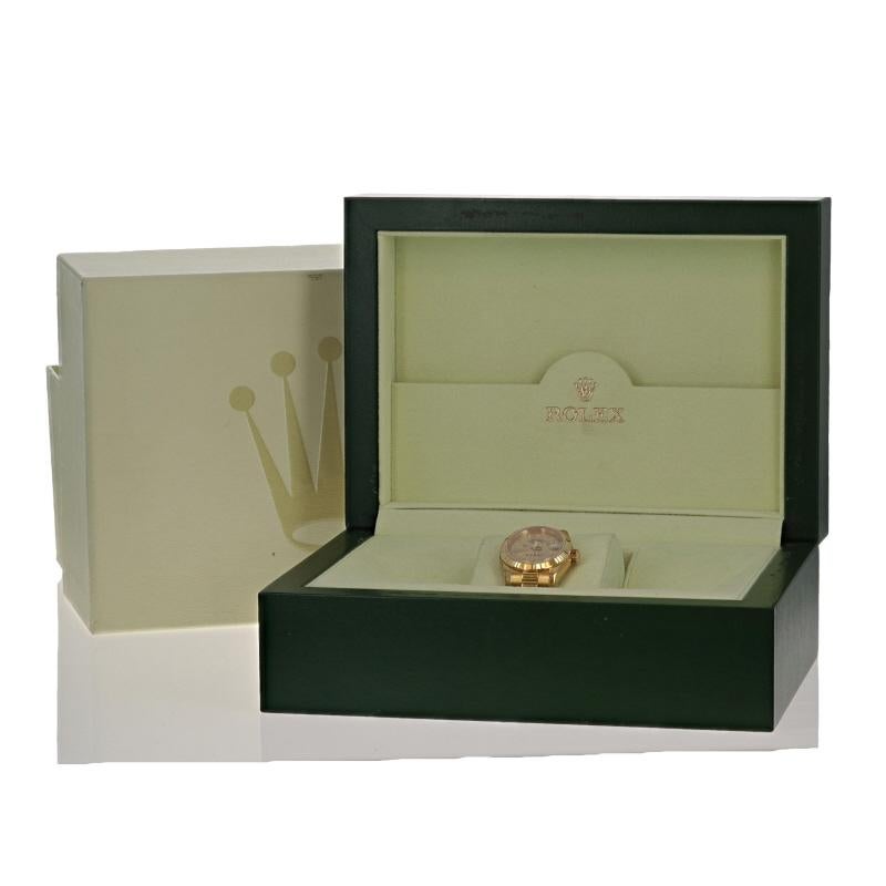 Rolex President Lady-Datejust Wristwatch 179178 Yellow Gold 18k Auto 1 Yr Wnty 2