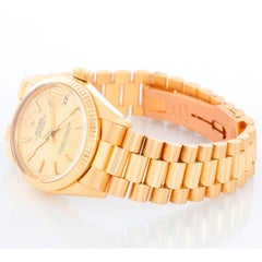 Rolex President Midsize 18K Yellow Gold Watch 6827