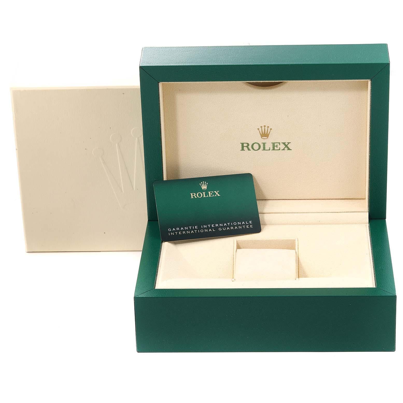 Rolex President Midsize MOP Yellow Gold Diamond Ladies Watch 278288 Box Card 8