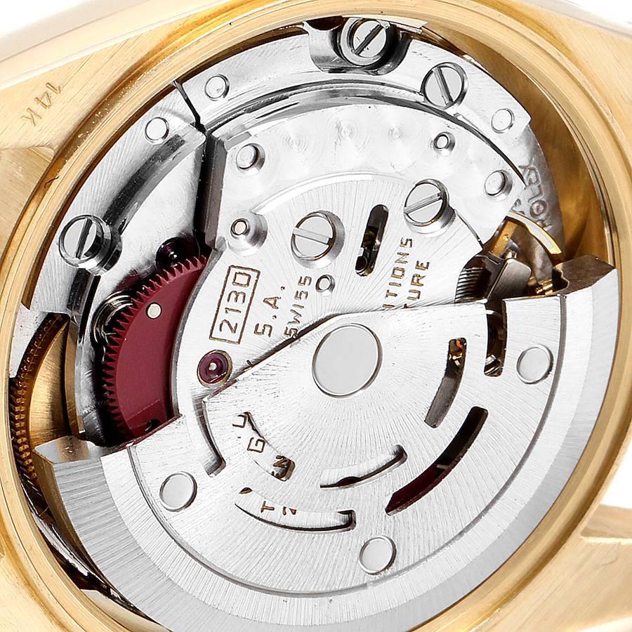 Rolex President No-Date 14 Karat Yellow Gold Ladies Watch 67198 4