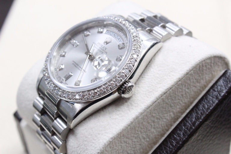 rolex 18206 platinum