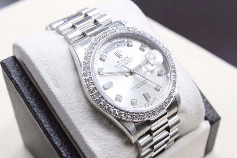 rolex 18206 platinum