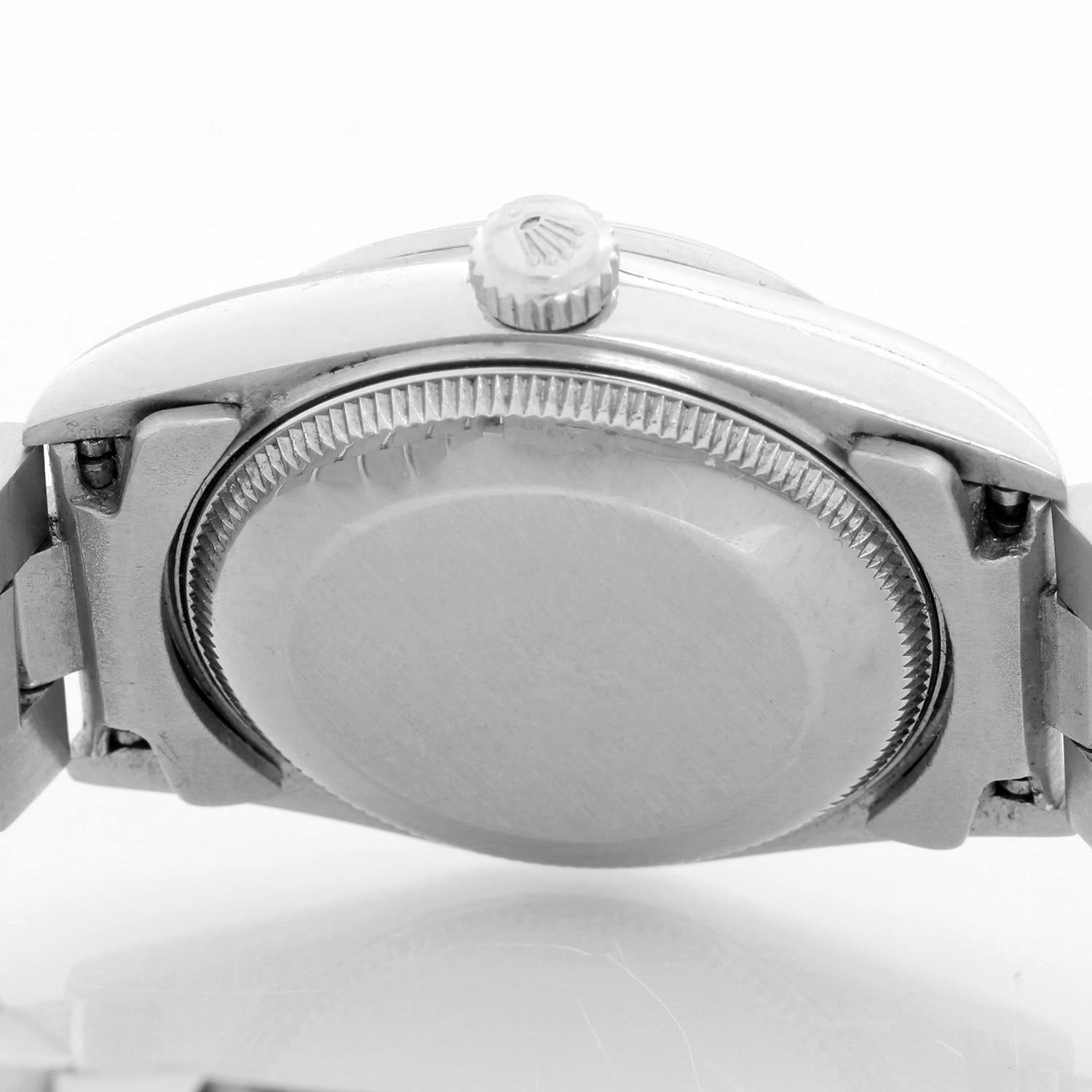 Rolex President Platinum Midsize Watch 68246 In Excellent Condition In Dallas, TX