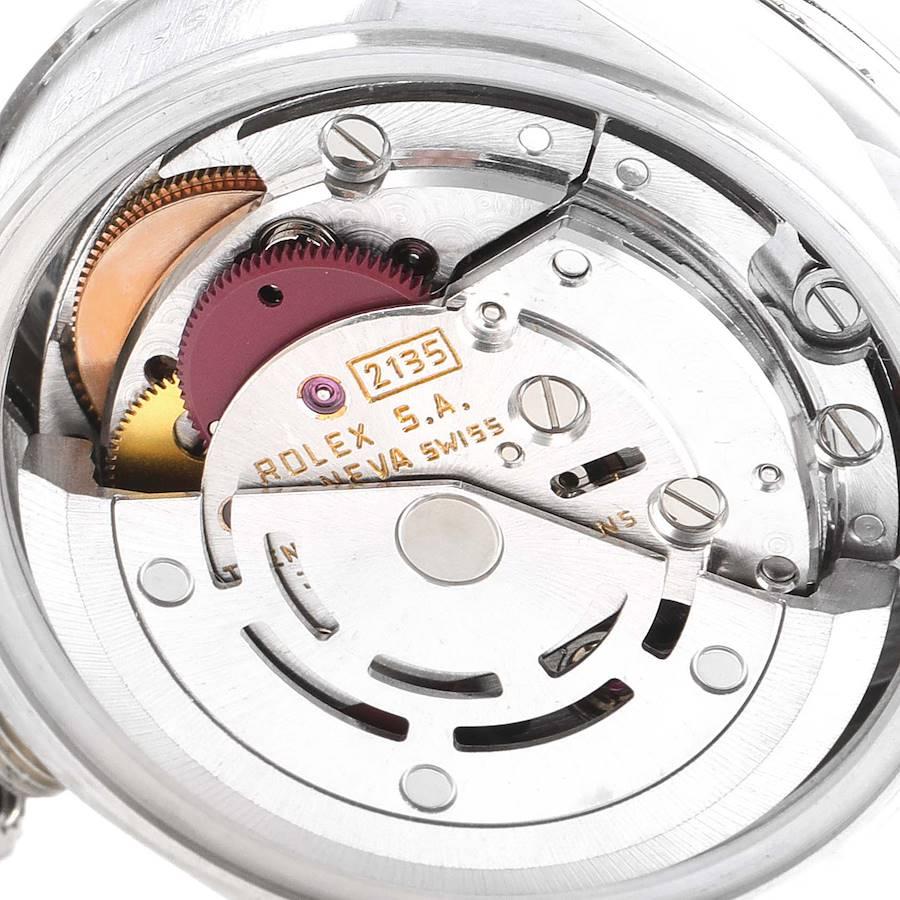 Rolex President Platinum Silver Diamond Dial Ladies Watch 69136 3