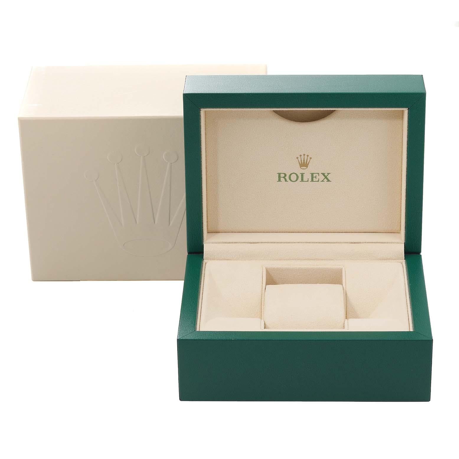 Rolex President Roman Montre pour femme en or blanc et diamants 179239 en vente 7