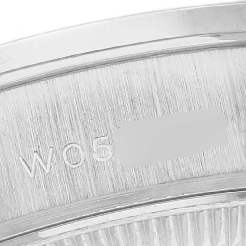 Rolex President Silver Dial Platinum Diamond Ladies Watch 69136 For Sale 3