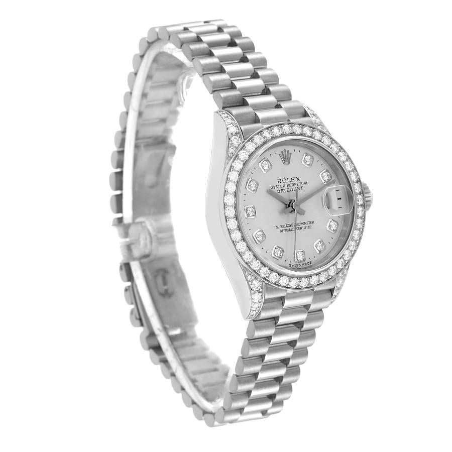 rolex presidential white gold