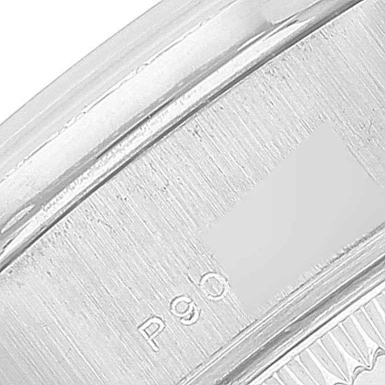 Rolex President White Gold Silver Diamond Dial Ladies Watch 79159 For Sale 1