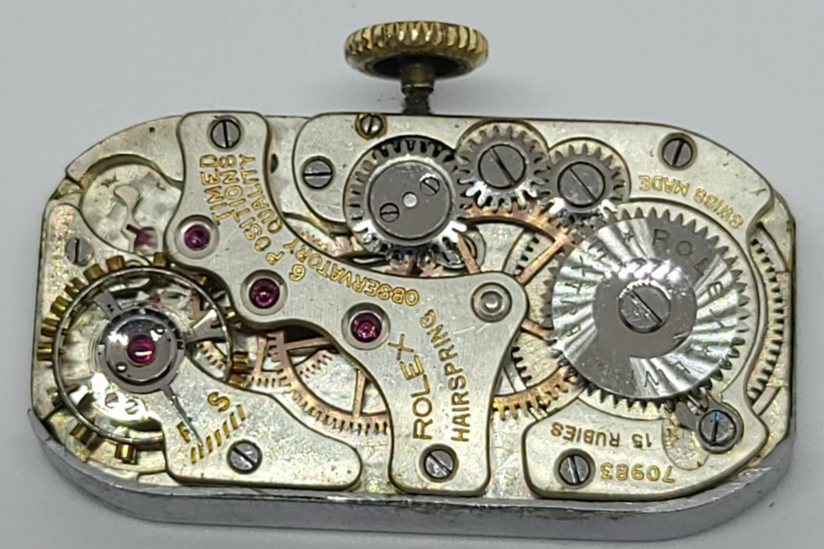 Rolex Prince Brancard Montre-bracelet or 9 cts 2