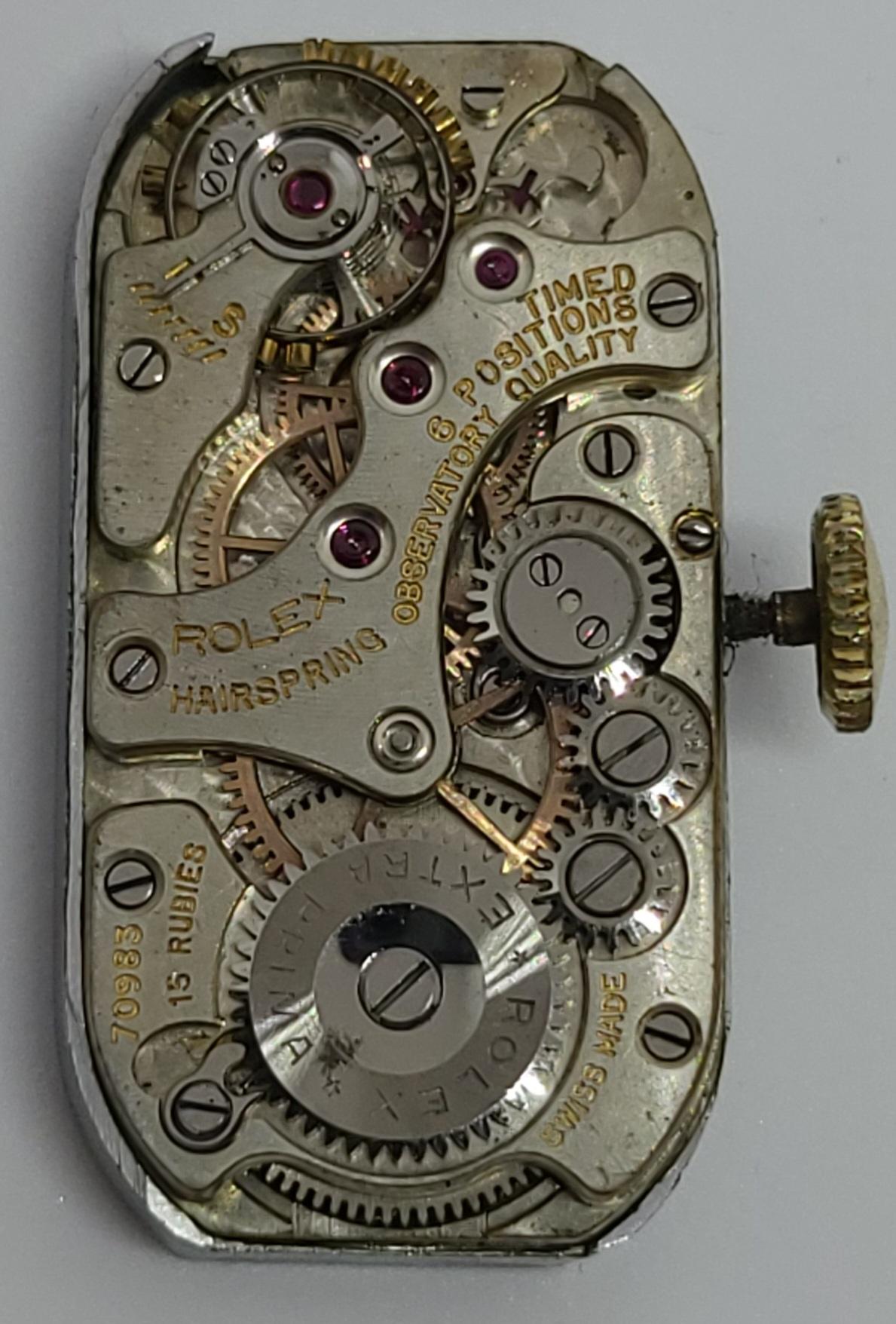 Rolex Prince Brancard Montre-bracelet or 9 cts 3