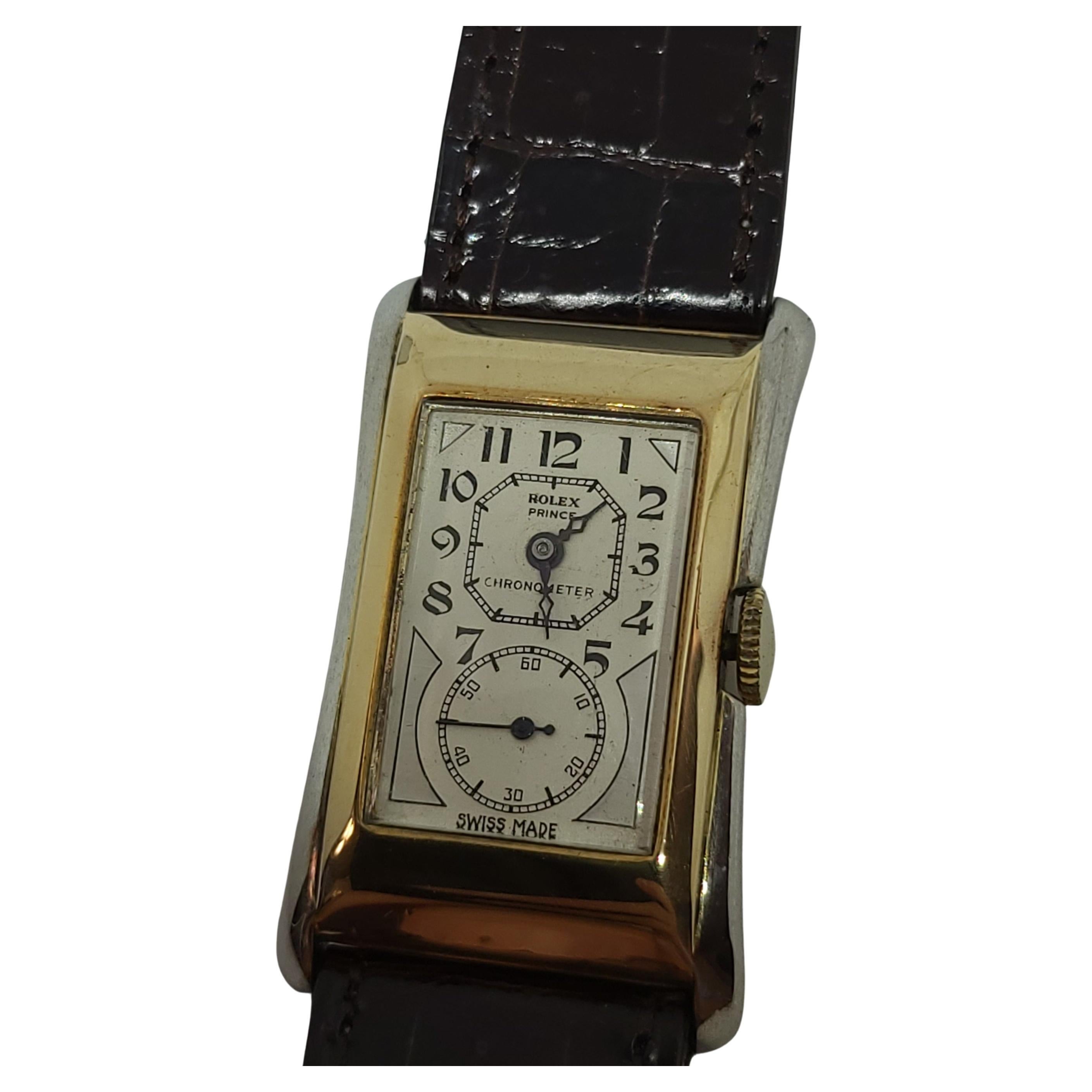 Rolex Prince Brancard Wrist Watch 9 Ct Gold For Sale at 1stDibs | rolex  prince for sale, rolex prince watch, rolex prince vintage