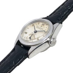 Rolex Rare 1942 Bubble Back Ladies Steel Automatic Wristwatch