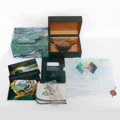 Rolex Rare and Collectible Kermit Submariner Men's "Flat Four" 16610