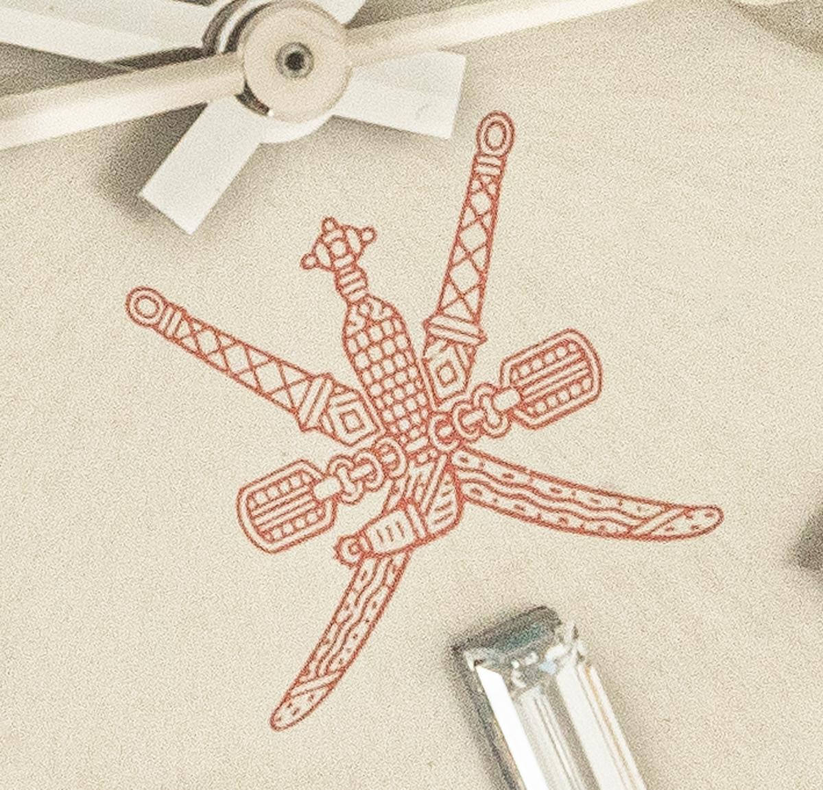 Men's Rolex Rare Day-Date Platinum Omani Khanjar Dial 1804 For Sale