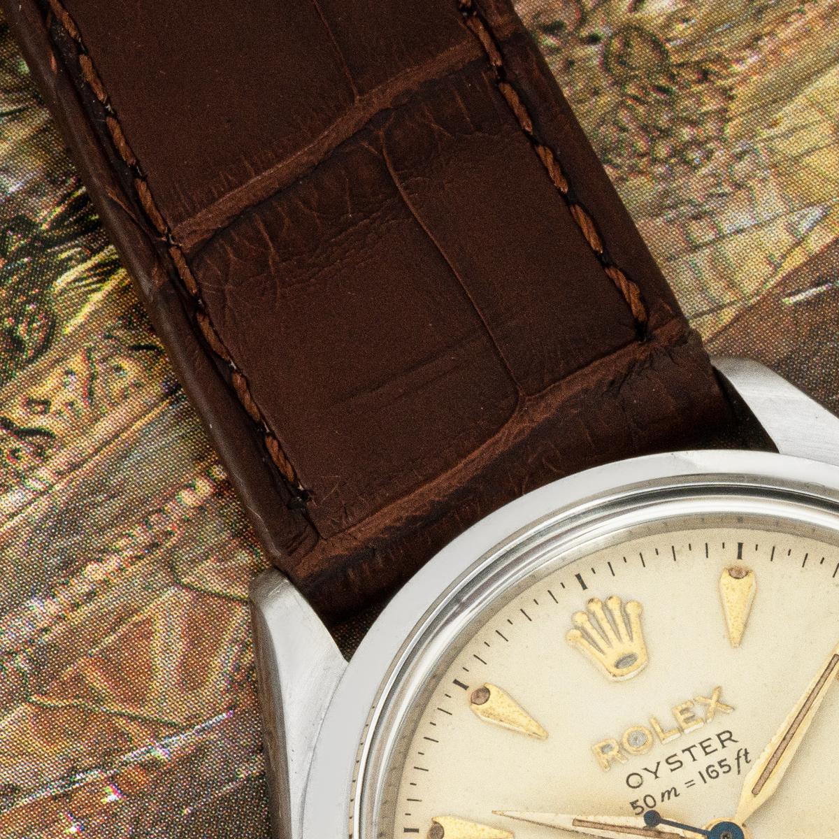 Rolex Rare Oyster Shock Resisting 50m Dial 6484 For Sale 1