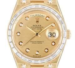 Rolex Rare Oysterquartz Day-Date Octopus 19168