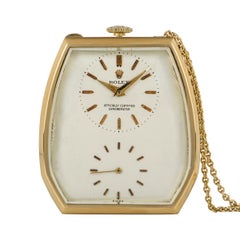 Rolex Rare Prince Yellow Gold Dress Pocket Watch 8753 C1920