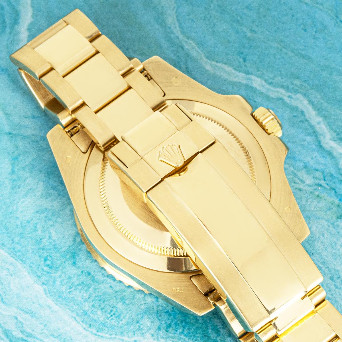 Rolex Rare Submariner Date Diamond Dial 116618LB For Sale 1