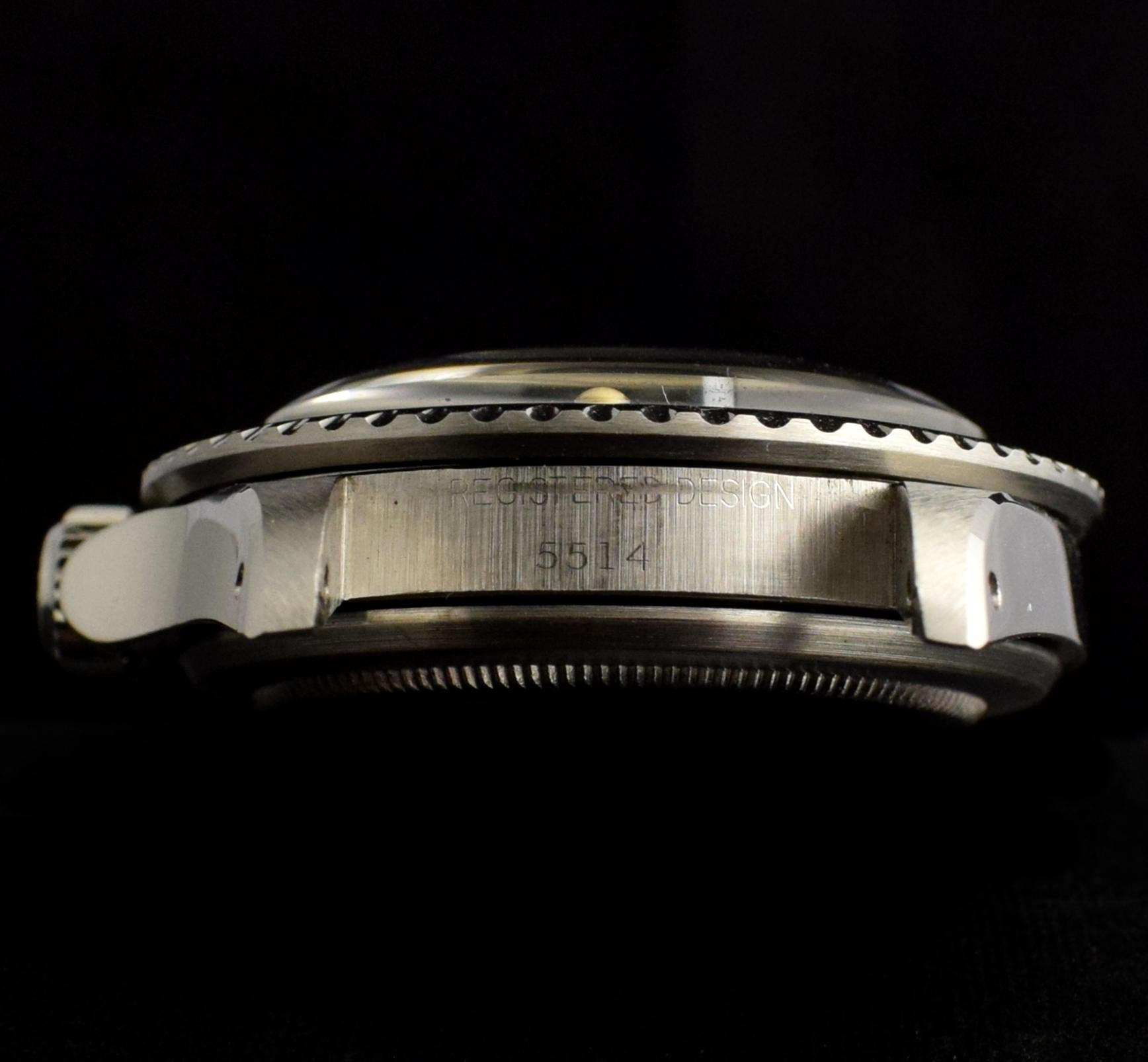 Rolex Montre de plongée Submariner à cadran mat et automatique COMEX 5514, 1977 1