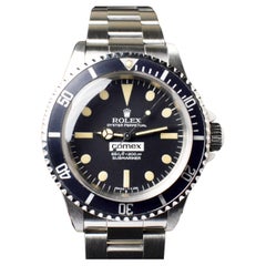 Rolex Montre de plongée Submariner à cadran mat et automatique COMEX 5514, 1977