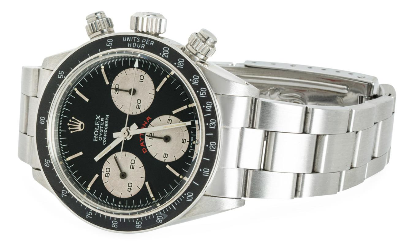 Rolex Seltenes Vintage Daytona Großes rotes Zifferblatt 6263 1