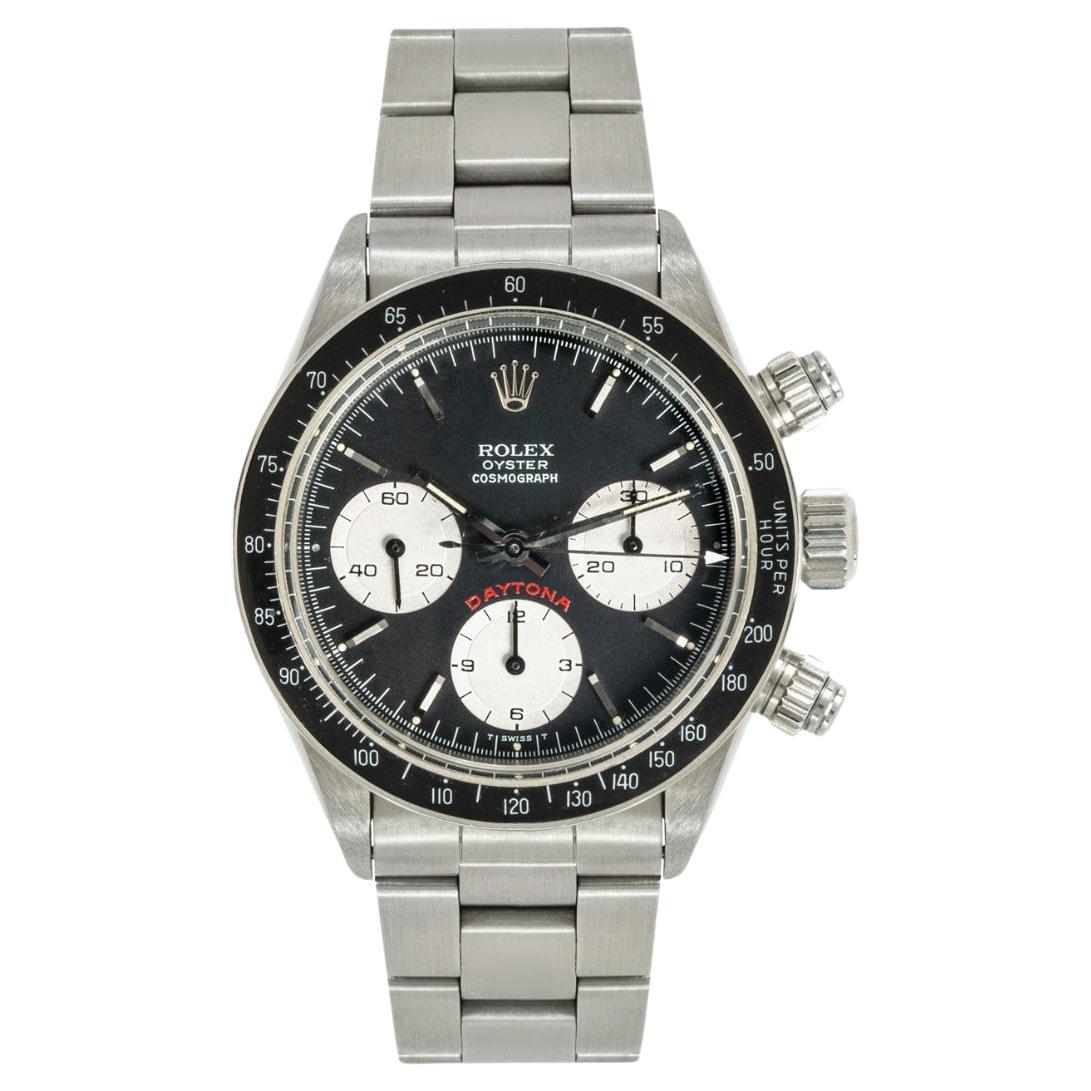 Rolex Seltenes Vintage Daytona Großes rotes Zifferblatt 6263