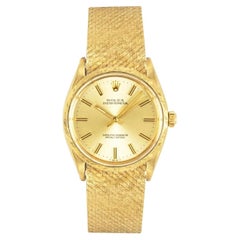 Rolex Rare Vintage Oyster Perpetual Yellow Gold 1035