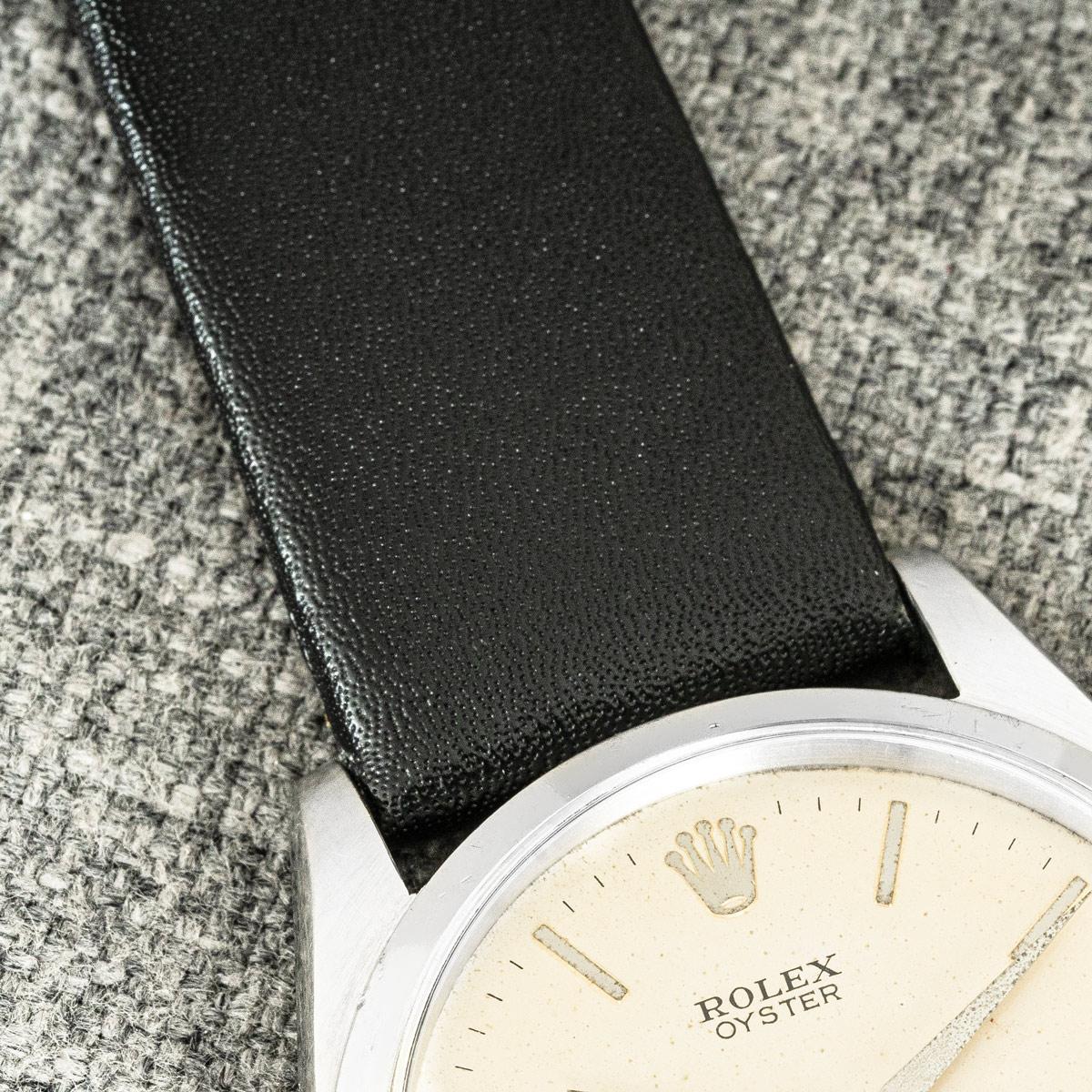 Rolex Raro Vintage Oyster Antichoque 50 Metros Esfera 6484 en venta 1