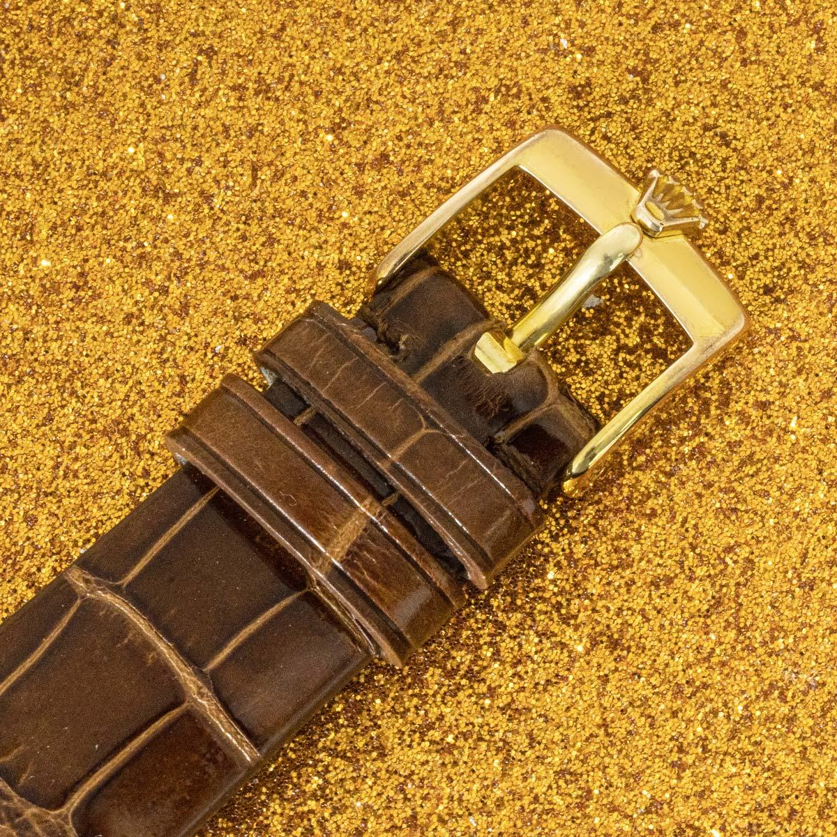 Rolex Rare Vintage Precision Yellow Gold 36mm 8896 For Sale 1