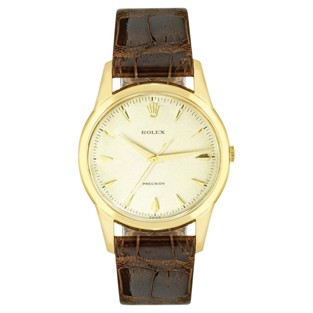 Rolex Rare Vintage Precision Or Jaune 36mm 8896