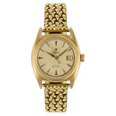 Rolex Rare Vintage Semi Bubble Back Oyster Perpetual Coin Edge Bezel Watch