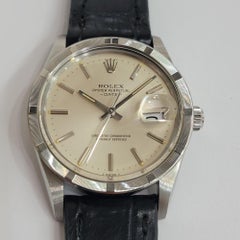 Rolex Ref 1510 Oyster Perpetual Date Mens 35mm 1980s Vintage Automatic RA753C