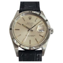 Rolex Ref 1510 Oyster Perpetual Date Mens 35mm 1980s Vintage Automatic RA753C