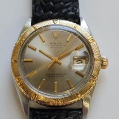 Rolex Ref 1625 Datejust Turn-O-Graph 18k Gold SS Mens 1960s 36mm Automatic RA778