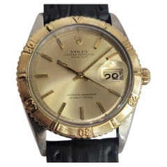 Rolex Ref 1625 Turn-O-Graph Thunderbird 14k SS Mens 1960s 36mm Automatic RA759C