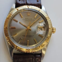 Rolex Ref 1625 Turn-O-Graph Thunderbird 18k SS Mens 1960s 36mm Automatic RA778B
