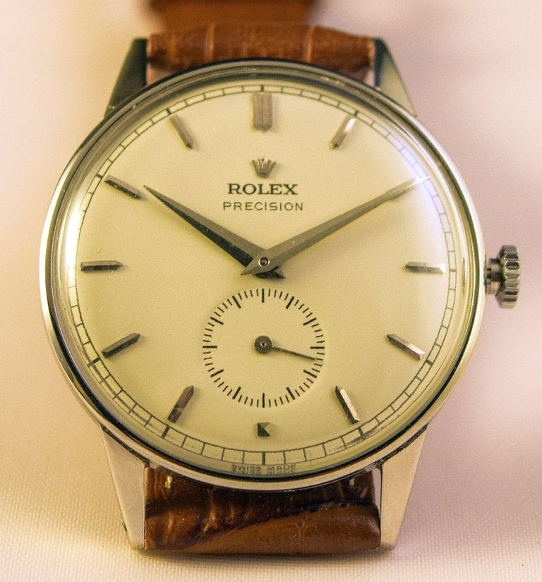 Rolex Ref 4357- Steel Precision-Oversize Jumbo in superb condition For Sale  at 1stDibs | rolex precision jumbo, rolex 4357, superb gents 1920's rolex  chronometer