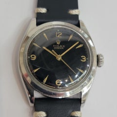 Rolex Ref 6022 Oyster Precision 1950s Mens 34mm Manual Wind Vintage RA676C