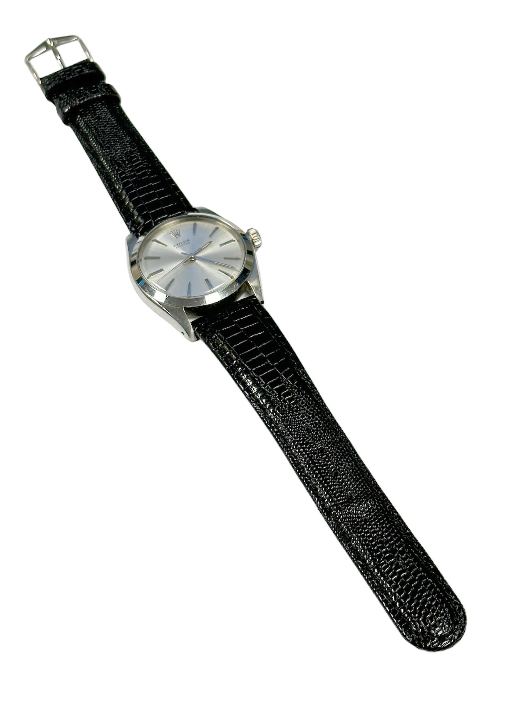 Rolex Ref 6426 Classic 1950s Stahl Handaufzug Armbanduhr  für Damen oder Herren im Angebot