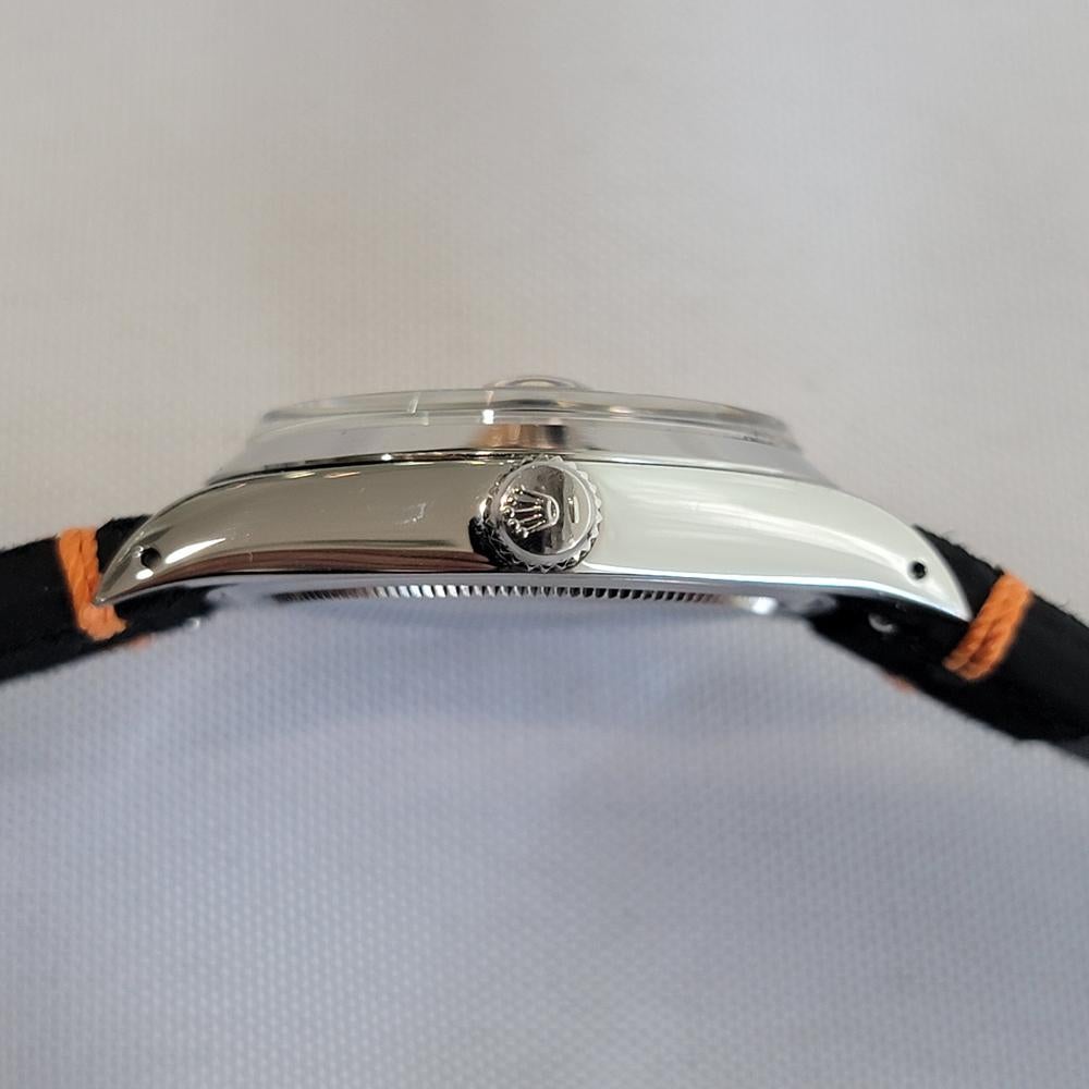 Rolex Ref 6694 Oysterdate Precision 34mm Mens 1980s Manual Hand Wind RA683B en vente 5